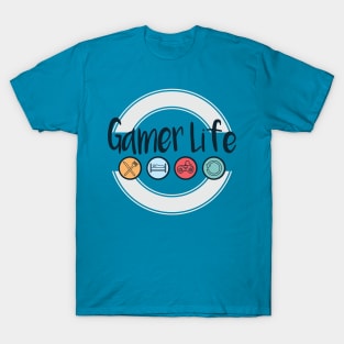 Eat Sleep Game & Repeat Gamer Life T-Shirt